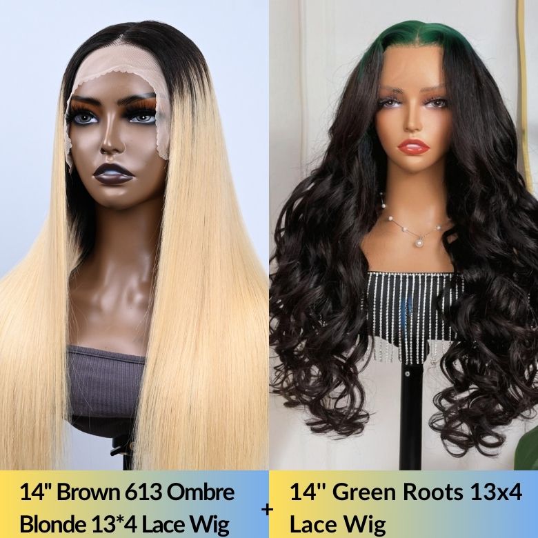 2 Lace Wigs=$99| 13*4 Lace Frontal Wig| 180% Density- 200% Density Flash Sale