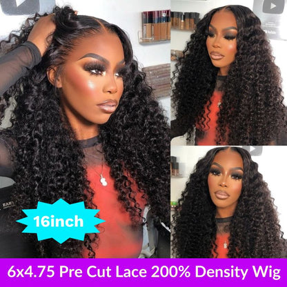 $159=2 Wigs|Boday Wave 5x5 HD Lace 180% Density And Water Wave 6x4.75 Pre Cut Lace 200% Density Wig Flash Sale