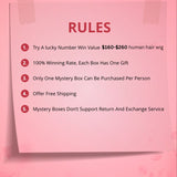 Sunber Mystery Box Win Value $260 Bye Bye Knots Lace Wig And Surprise Gifts Flash Sale
