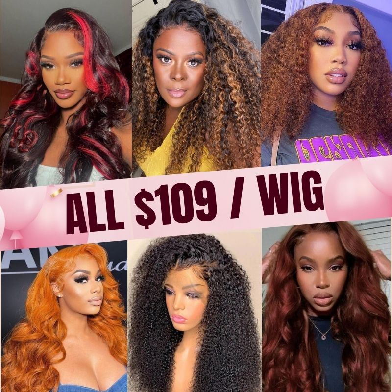 All $109 |18 Inches To 22 Inches | 6 Styles Available | Flash Sale No Code Needed