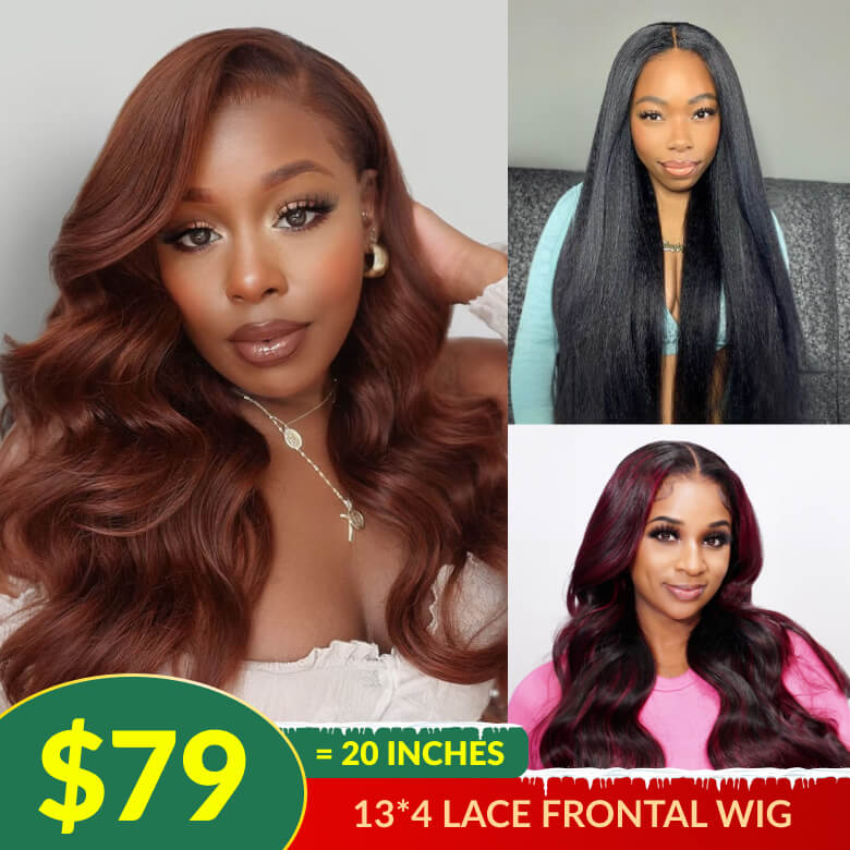 [$79=20 Inches] Sunber 13*4 Lace Frontal/ Lace Part Human Hair Wigs Flash Sale No Code Needed