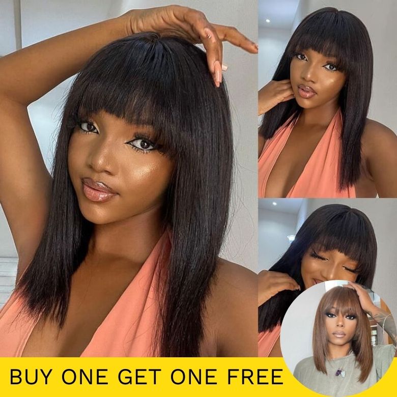 $99=2Wigs| Balayage Highlight Curly 18inch Glueless Wig | 613 Blonde 180% Lace Closure Bob Wig Flash Sale