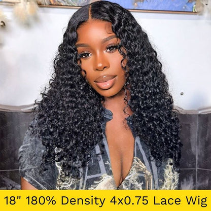 $119=2Wigs| 16&quot; Body Wave Pre Cut Lace Wig  | 16inch Kinky Straigh Lace Closure Wig Flash Sale