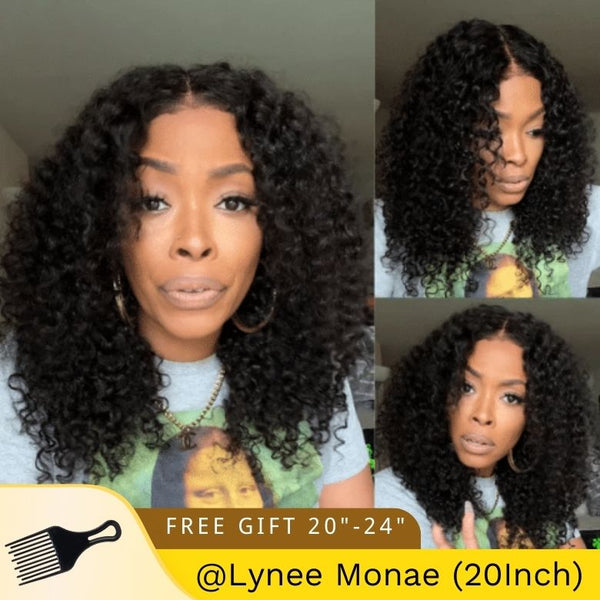 Lynee monae same Bye Bye Knots pre cut lace wig 01