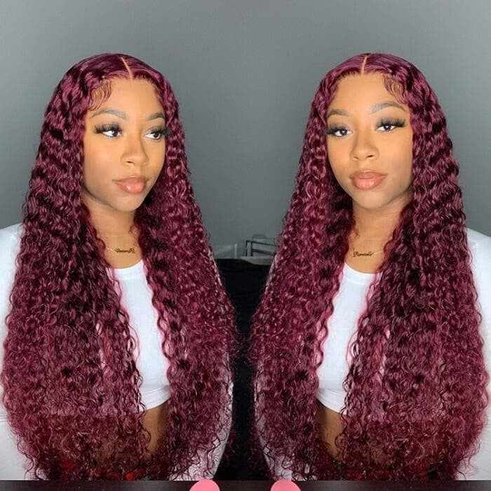 Flash Sale Ginger Orange Curly Lace Part Wigs Human Hair