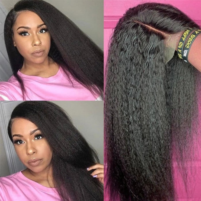 Sunber Bye Bye Knots Pre-Cut Lace  Kinky Straight Wigs Begginer Friendly Flash Sale