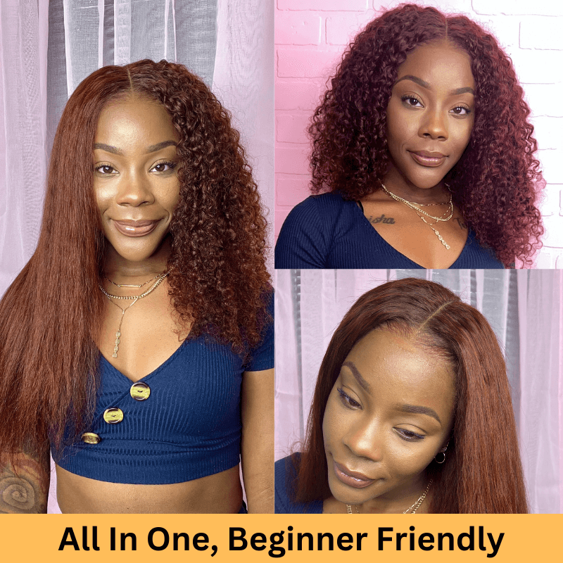 wear and go pre cut lace wig beginner friendly human hair