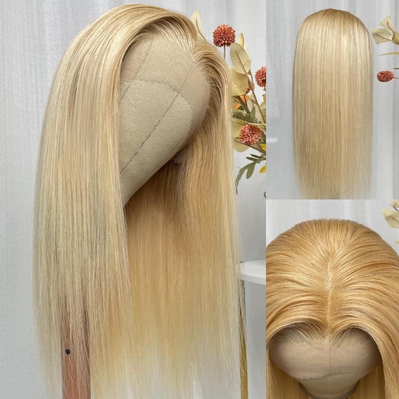 Black Friday Flash Sale Sunber Silky Straight T8/613 Blonde 13*4 Lace Frontal/200% Density 5*5 HD Lace Wigs Affordable Human Hair