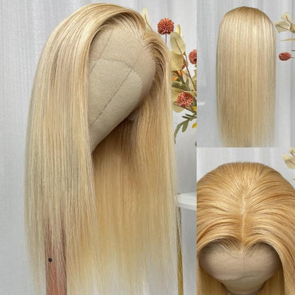 Black Friday Flash Sale Sunber Silky Straight T8/613 Blonde 13*4 Lace Frontal/200% Density 5*5 HD Lace Wigs Affordable Human Hair