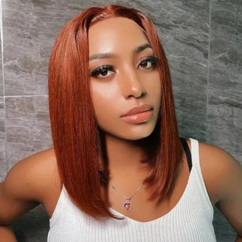 10inch short bob lace wig