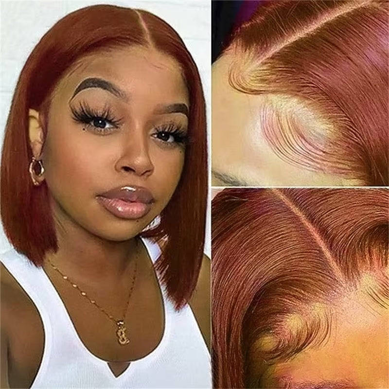  Straight Short BOB Glueless Wig