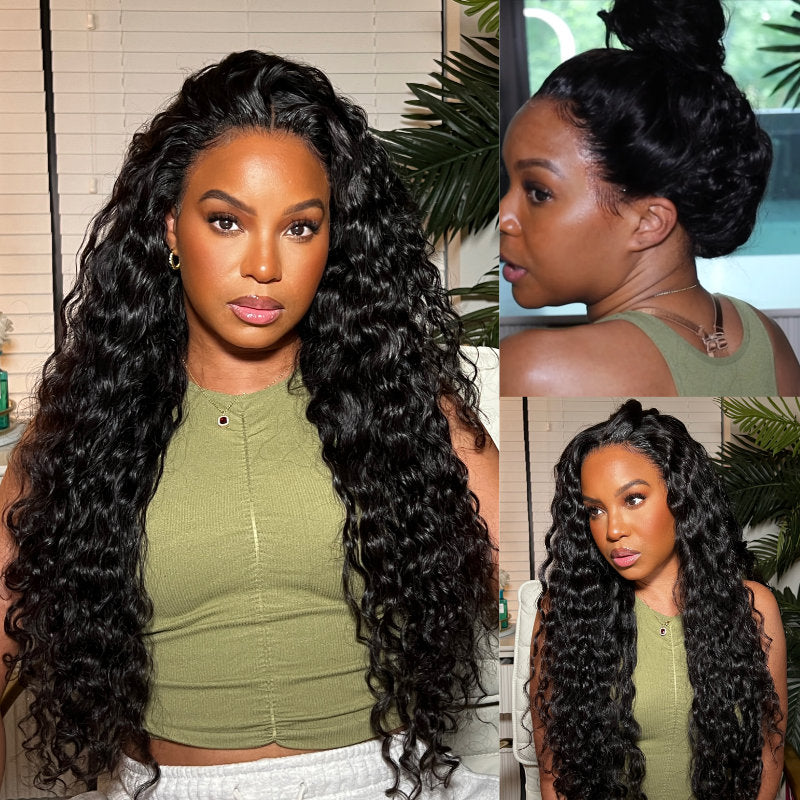 Flash Sale 13*6 Lace Frontal Wig 180% Density Silky Straight/ Deep Wave/ Water Wave Lace Wig