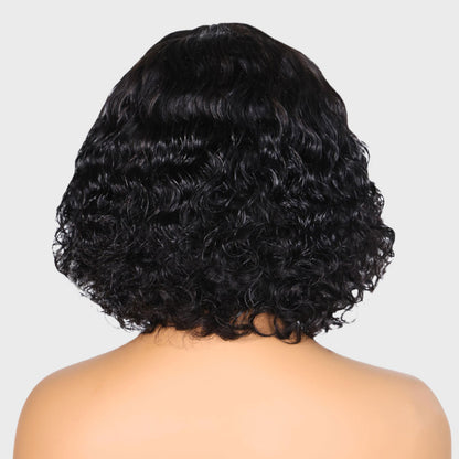 180% density bob lace wig