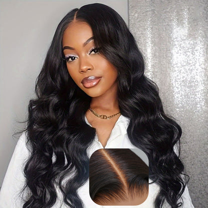 Sunber Body Wave Upgrade 7x5 Bye Bye Knots  Pre Cut HD Lace Closure Wig With Bleached Knots