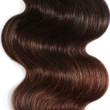 Sunber 1 Bundle Black to Chestnut Brown Ombre Loose Wave hair