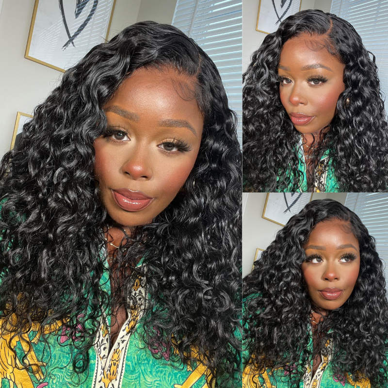 Dominique A same water wave lace front wig