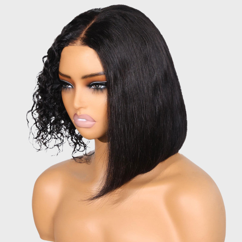 180% density human hair wig