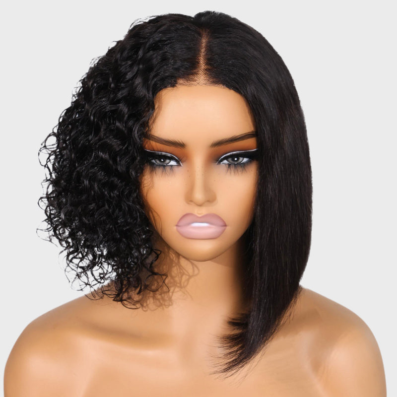 straight bob lace wig