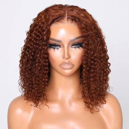 Jerry Curly lace bob wig