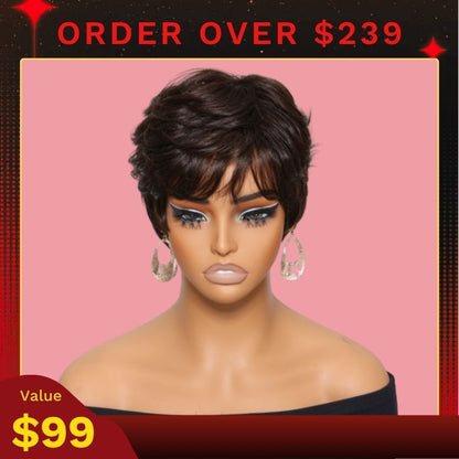 Sunber Free Wig Order Over $239（Can’t be purchased separately）