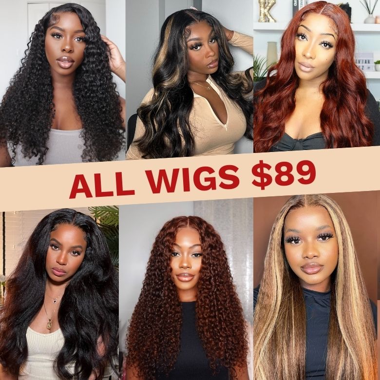 ALL WIG $89 | Crazy Flash Sale All Wigs Limited Stock Sale