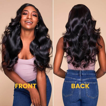 Sunber U Part Hair Wigs‎ Body Wave Glueless Human Hair Wigs Flash Sale