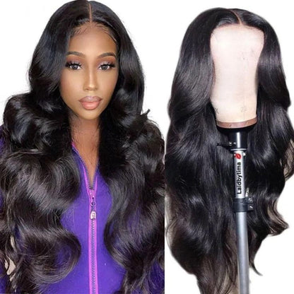 Sunber Pre Cut Lace Closure Wig