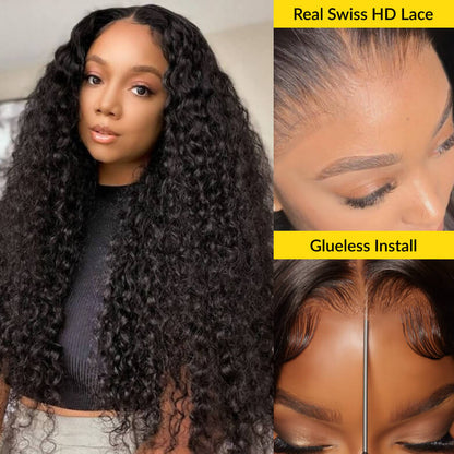 5x5 HD Pre Cut Lace Closure Wigs