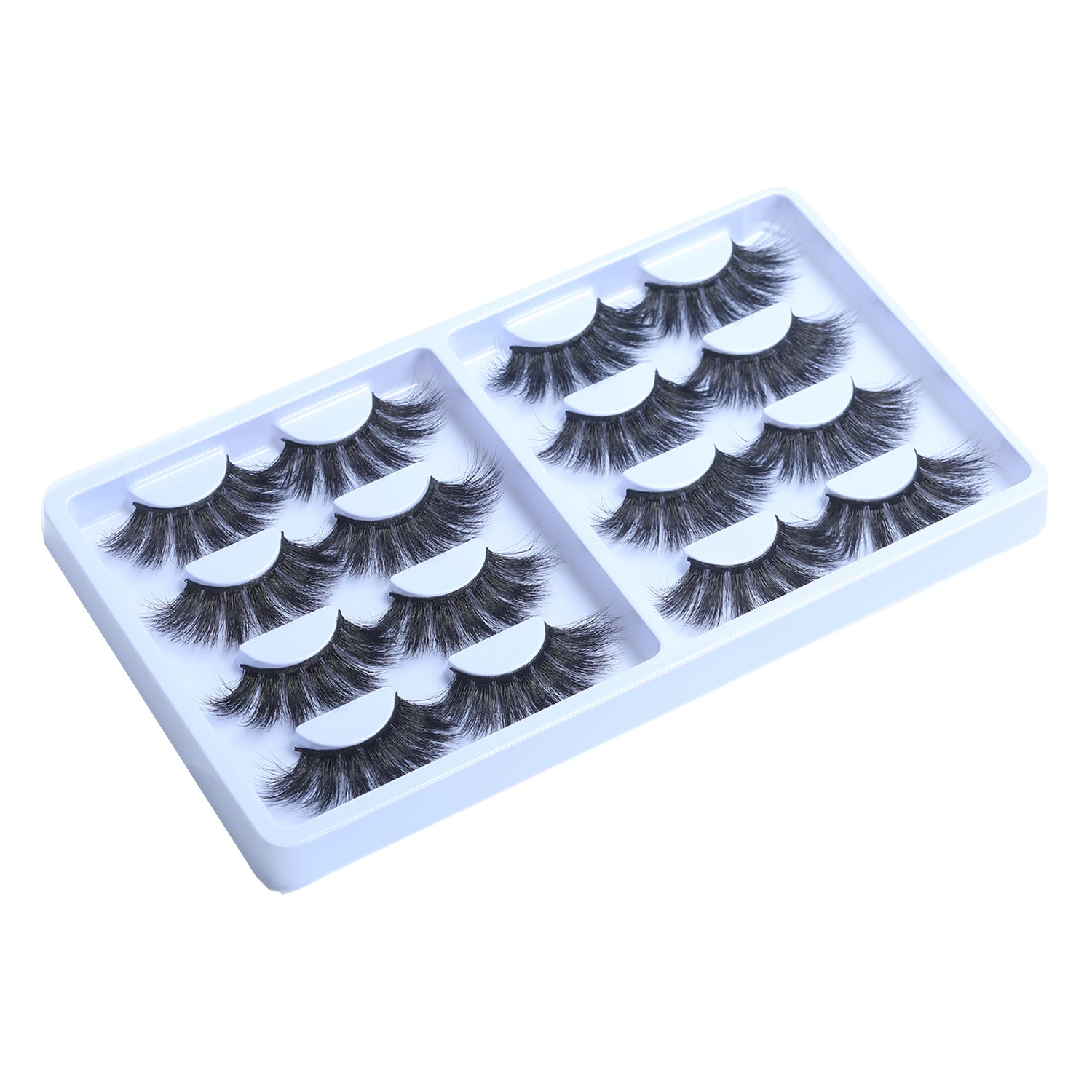 500 Points Redeem Sunber Best 8 Pairs 3D False Eyelashes Cat Eye Sexy Look Soft Reusable For Daily Use