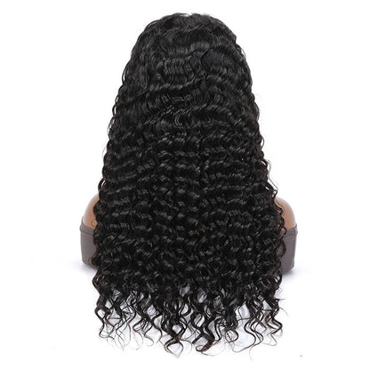 Sunber Super Magical Wet And Wavy V Part Wigs Dry Is Straight And Wet Is Deep Wave Human Hair Wigs