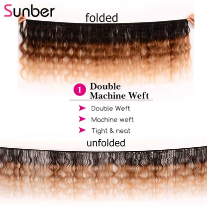 Sunber Hair 1 Bundle Ombre Body Wave Hair 