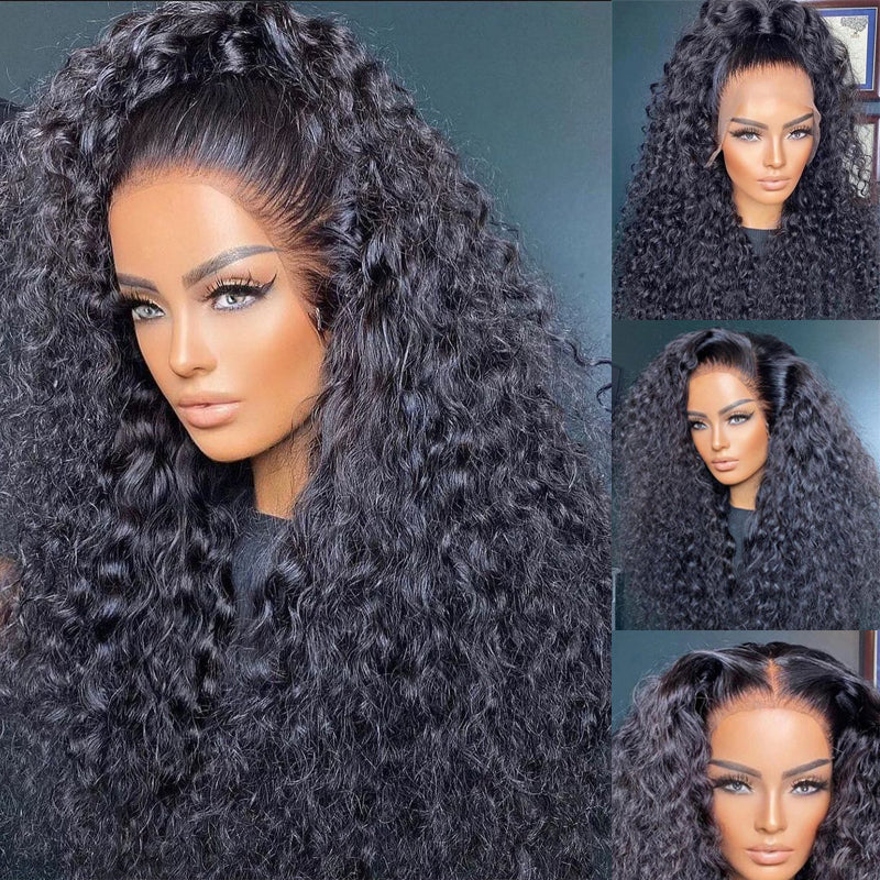 70% Off Flash Sale 16&quot; Only $108 Get High-Quality Wet and Wavy Lace Front Wigs Water Wave Human Hair Wigs