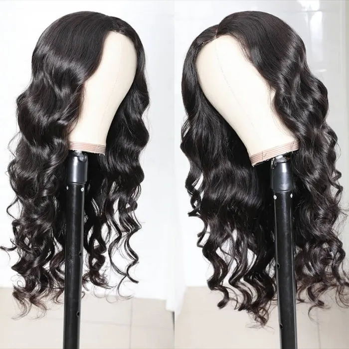 Sunber Body Wave Lace Front Wigs Pre-plucked Natural Hairline Human Hair Wigs 150% Density