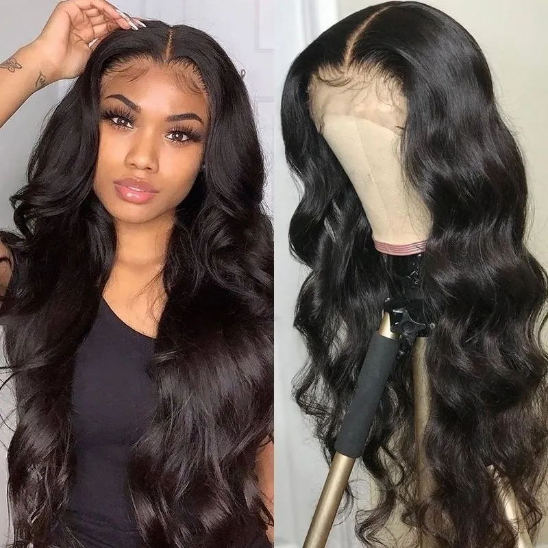 Sunber Body Wave Transparent Lace Frontal Wigs Pre-plucked Flash Sale