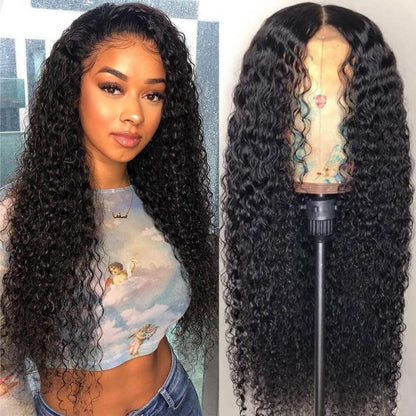 Sunber Best Curly Lace Wig Transparent Lace Front Wigs with Pre Plucked Human Hair Wigs