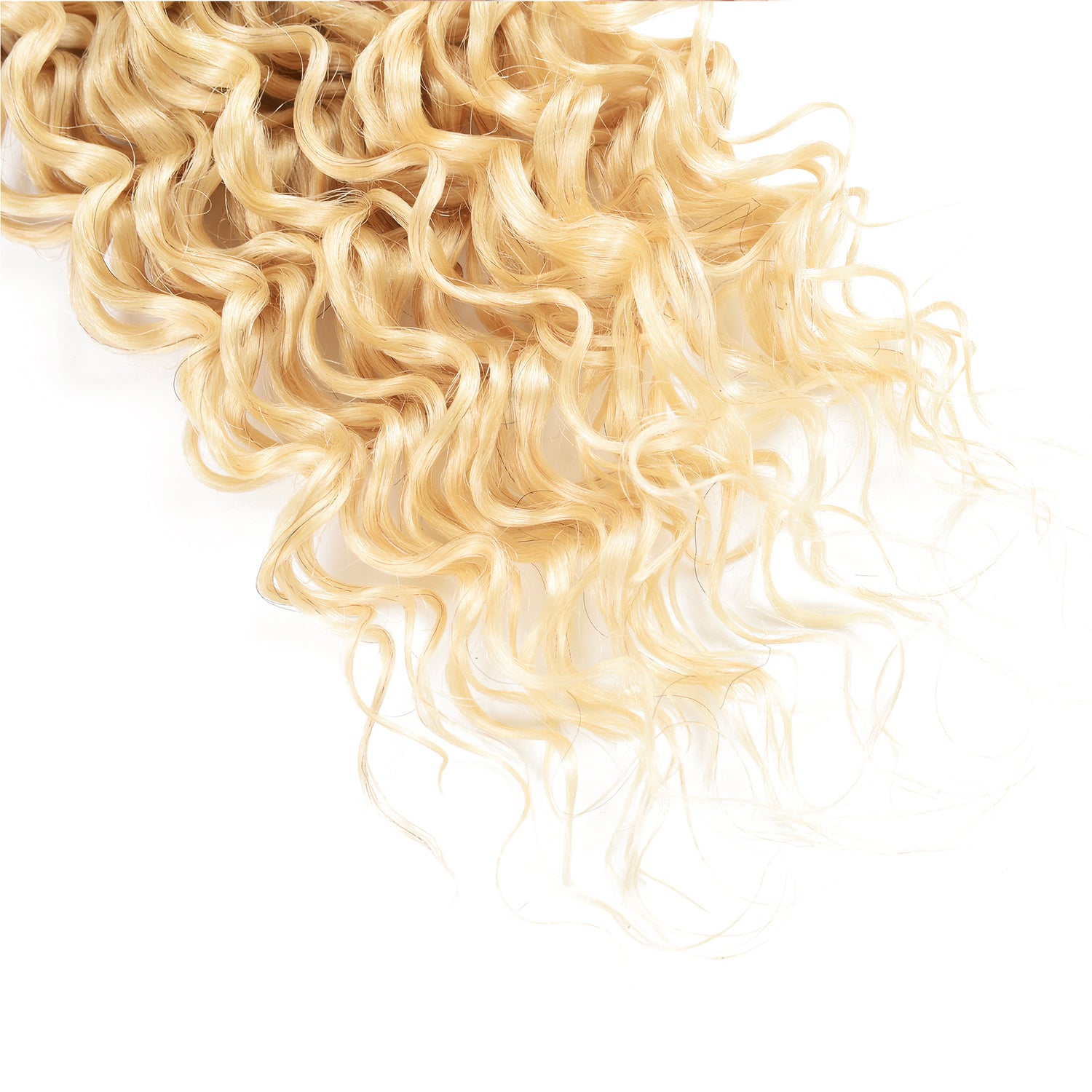 Sunber 3 Bundles 613 Blonde Deep Wave Hair Weave 10-24 Inch On Sale