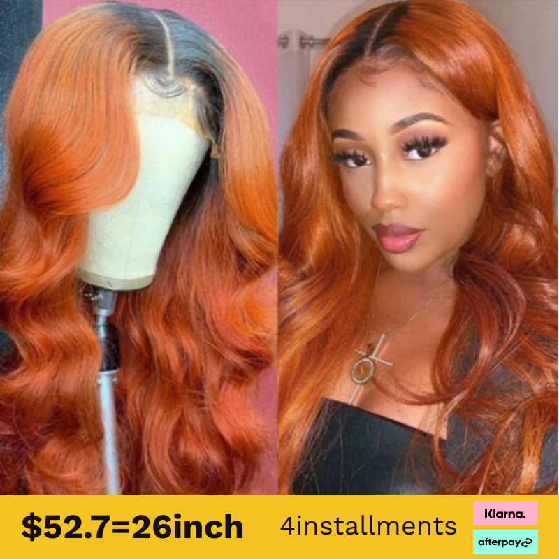 Flash Sale Sunber Cinnamon Brunette Color Loose Wave 13x4 Lace Front Wig Pre-Plucked With Babyhair