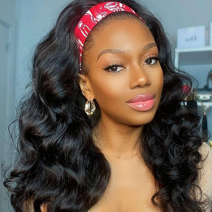 Sunber Amber Ansah Recommend Zero Skill Body Wave Headband Wigs Easy To Wear Glueless Human Hair Wigs