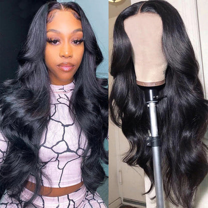 Flash Sale Sunber Glueless Pre-Cut Lace Wigs Body Wave 7x5 Bye Bye Knotsl Real Tangle-Free Human Hair Wigs