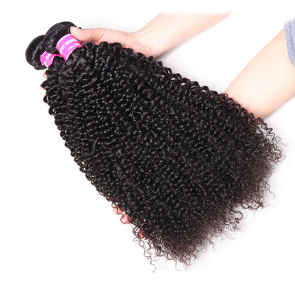 Sunber Hair 3 Bundles Brazilian Kinky Curly Hair Bundles On Sale 100% Human Hair