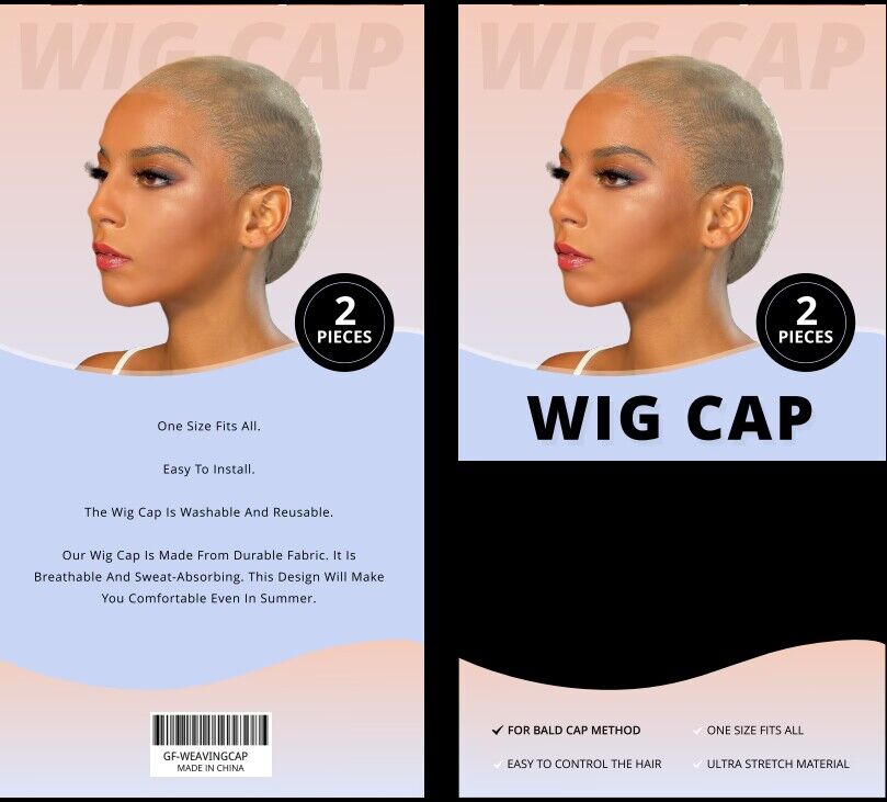 Sunber 2 Pcs Wig Caps Invisible Wig Cap Super Soft and Breathable Upgrade Cap