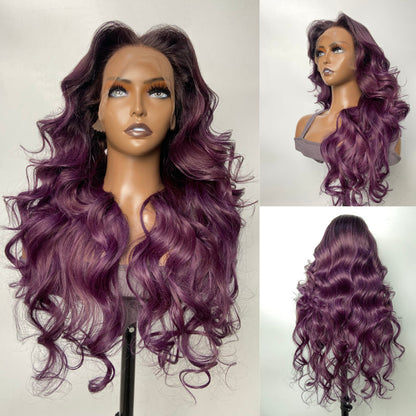 sunber colored lace front wigs