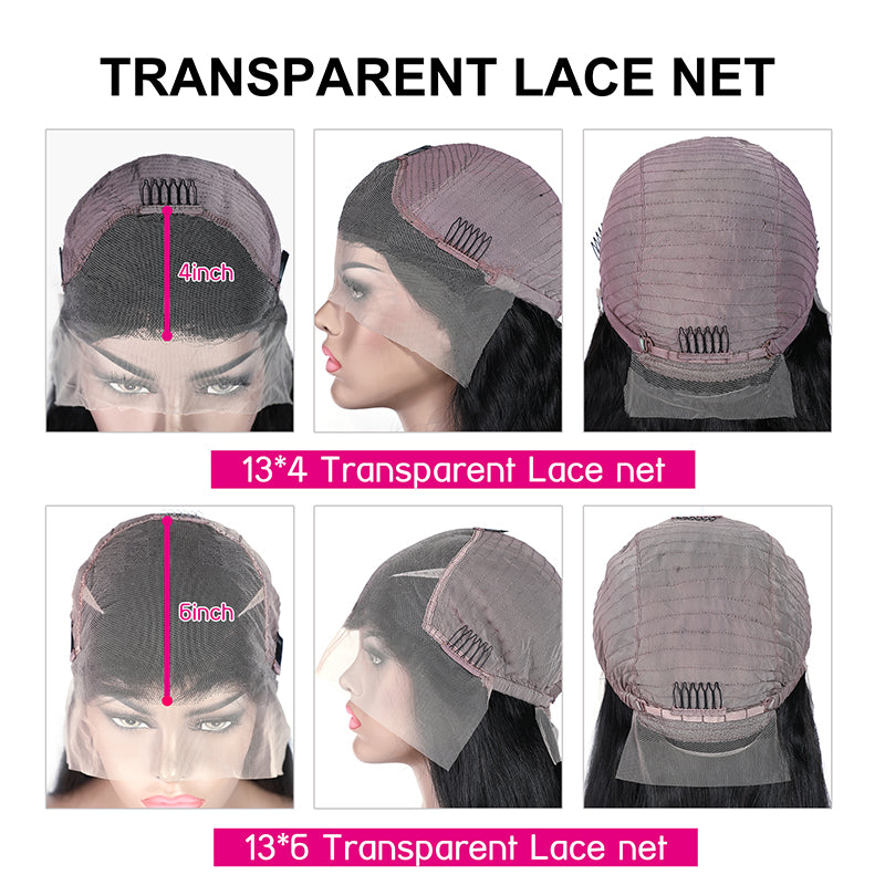 Sunber 9a Grade Transparent Lace Front Human Hair Wigs Pre Plucked Straight Human Hair Wigs 13x4 Lace Front Wigs Straight Hair Wig