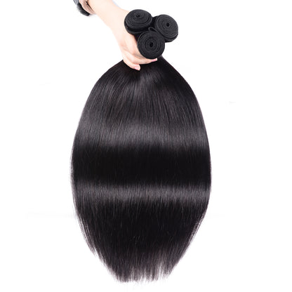 Sunber Hair Straight Hair Weave 1 Bundle 8&quot;-30&quot; Remy Human Hair