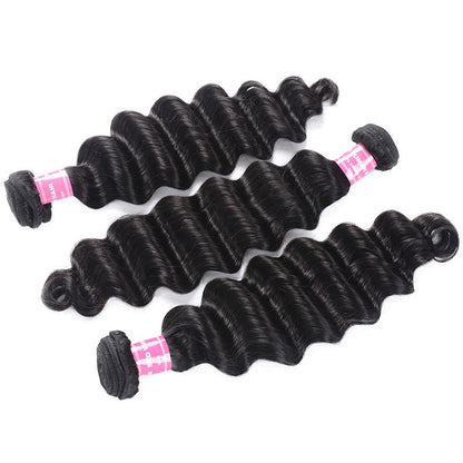 Sunber Hair 3 Bundles Loose Deep Wave Hair Bundles On Sale 12-26 Inch 100% Human Hair