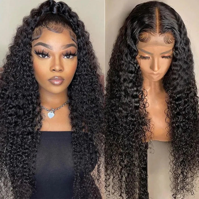 BOGO Sunber Full And Soft Jerry Curly 7x5 Bye Bye Knots/13x4 Pre Everything Frontal Wigs