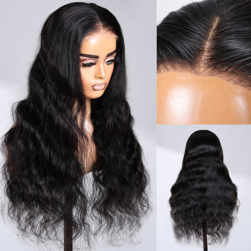 Sunber Glueless Lace Closure Wig