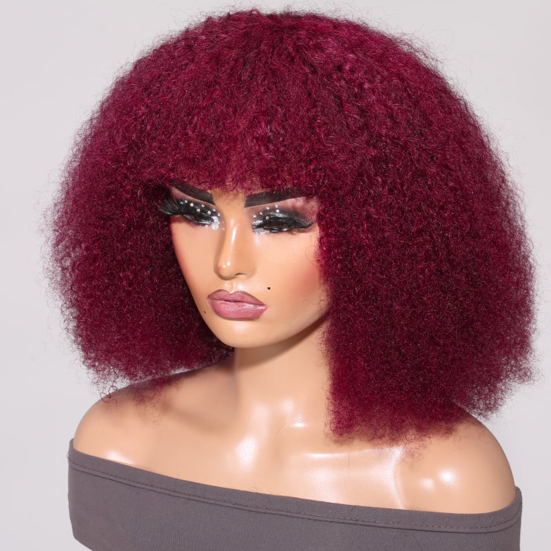 sunber Bob Wig With Bangs