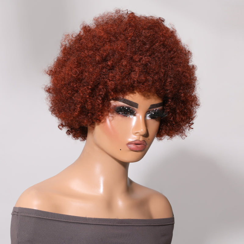 sunber  Afro curly Bob Wig