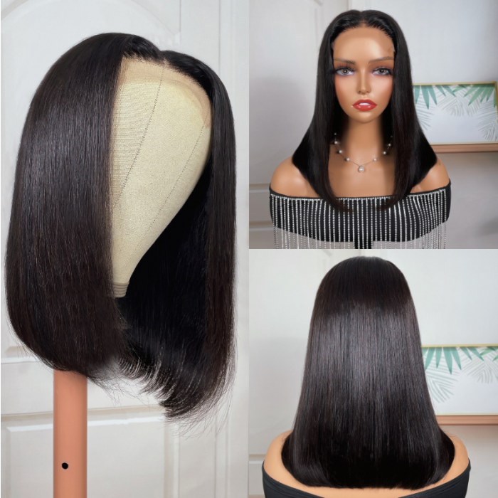 Sunber $100 OFF Glueless 5*5 HD Lace Closure Bob Wig Invisible HD Lace Human Hair Wigs